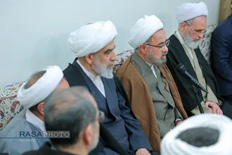 دیدار دست&zwnj;اندرکاران همایش بین&zwnj;المللی تفسیر تسنیم با رهبر معظم انقلاب