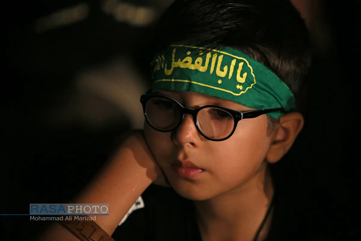 عزاداری هیئت رزمندگان اسلام در قم