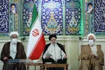 دیدار جمعی از علما و شخصیت&zwnj;های حوزوی با رئیس جمهور