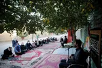 مراسم روضه خوانی منزل خانواده شهیدان شعبانی