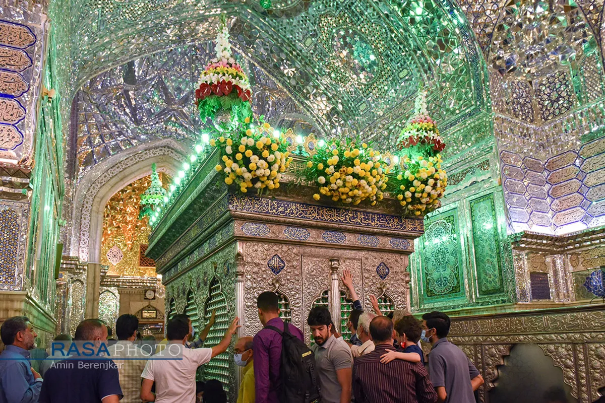شیراز&lrm;&lrm; | جشن میلاد حضرت امام رضا (ع) در حرم مطهر حضرت احمدبن موسی (ع)