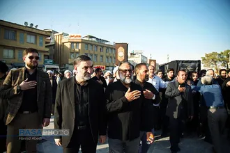 تشییع همسر آیت الله شبیری زنجانی