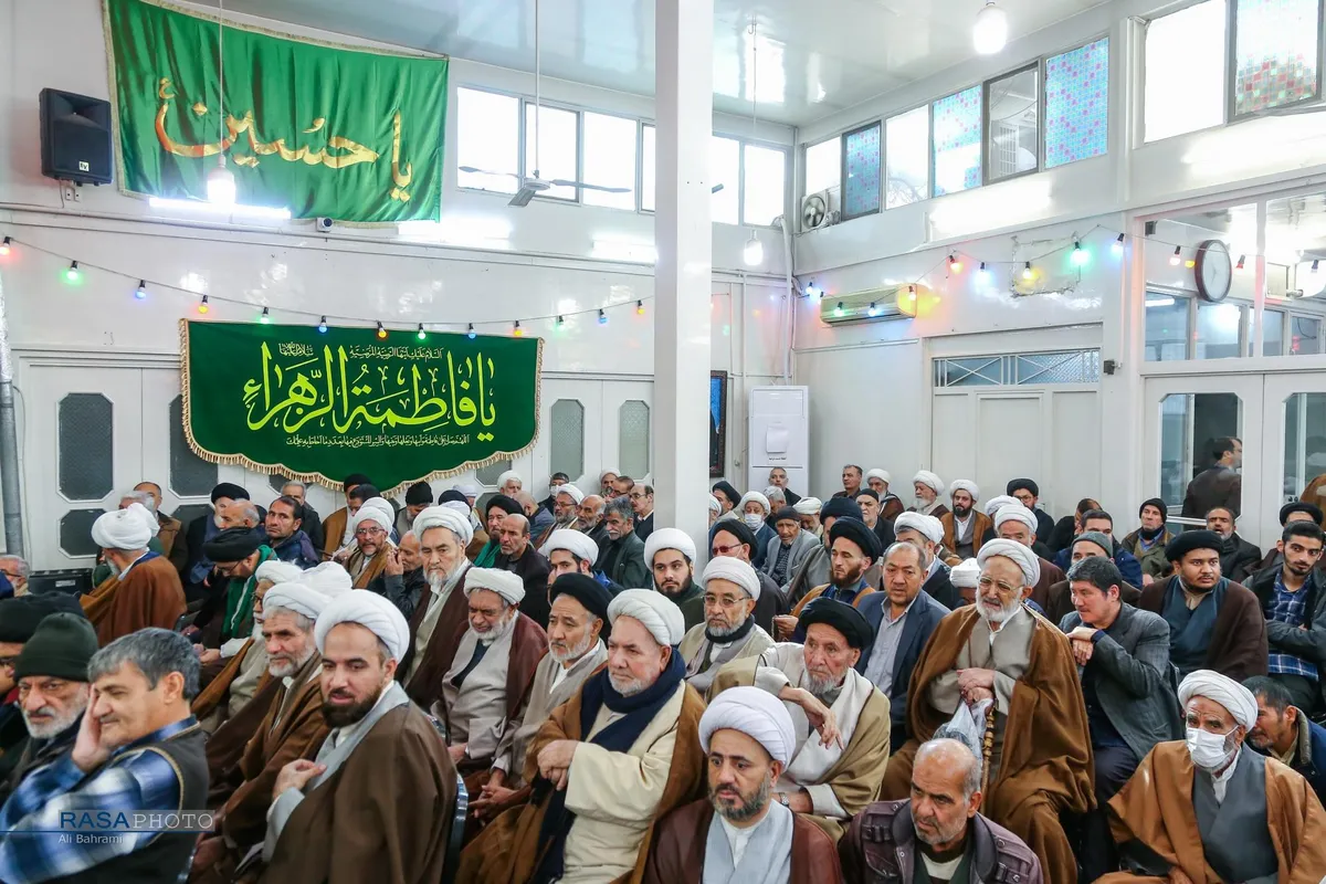 جشن سالروز میلاد حضرت زهرا (سلام&zwnj;الله&zwnj;علیها) و عمامه&zwnj;گذاری طلاب