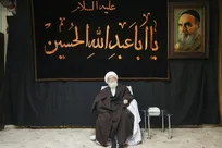 گرامیداشت رهبر شهید انقلاب در بیت حضرت آیت الله نوری همدانی