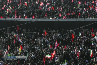 مراسم وداع بار رهبر شهید انقلاب