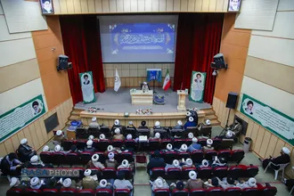 آیین رونمایی و آغاز برپایی جلسات درس اخلاق در مساجد استان قم با سخنرانی آیت الله شب زنده دار