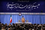 دیدار جمعی از تولیدکنندگان، کارآفرینان و فعالان اقتصادی با رهبر انقلاب
