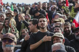مراسم وداع بار رهبر شهید انقلاب