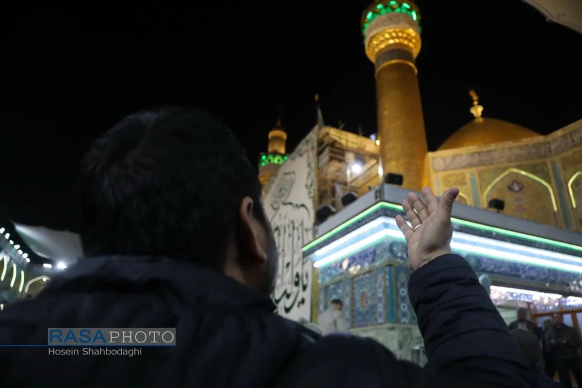 حال و هوای حرم امیرالمومنین (علیه&zwnj;السلام) در شب ۱۳ رجب