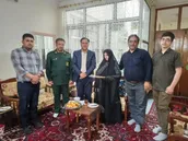 دیدار با سه جانباز سرافراز مراغه‌ای به مناسبت دهه امامت و ولایت+ تصاویر