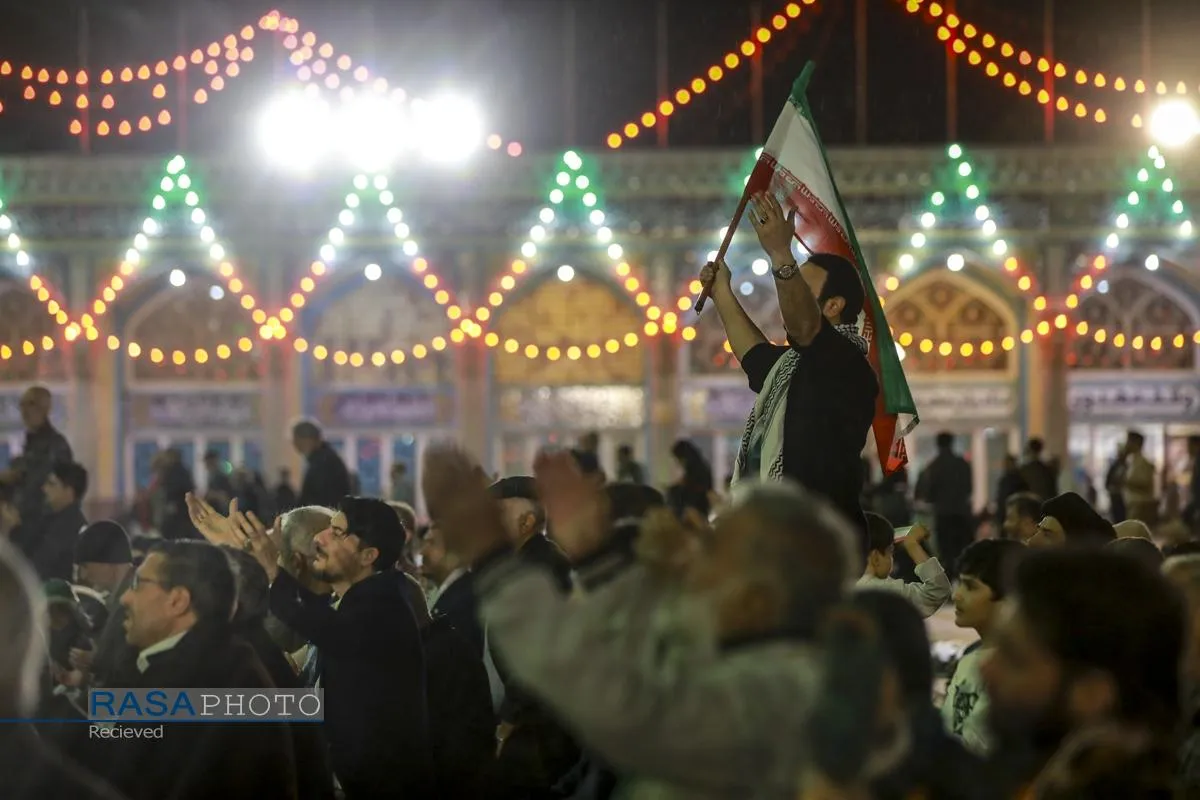 جشن ولادت حضرت علی بن موسی الرضا(ع) در آستان مقدس مسجد جمکران