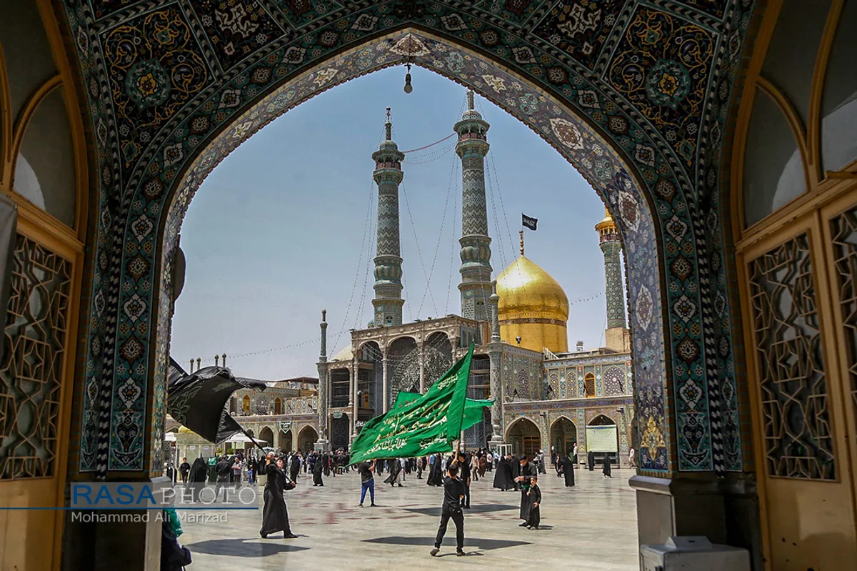 عزاداری شهادت حضرت امام محمد باقر (علیه السلام) در حرم کریمه اهلبیت (ع)