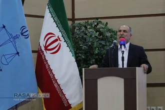 مراسم تودیع و معارفه رئیس کل دادگستری خراسان جنوبی&lrm;