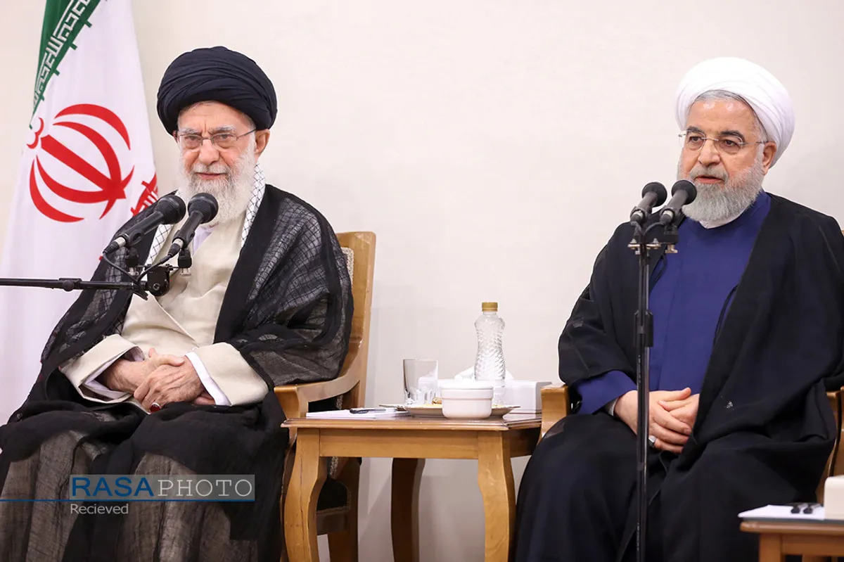 دیدار رئیس&zwnj;جمهور و اعضای هیئت دولت مقام معظم رهبری