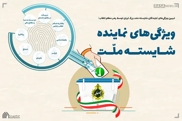 اینفوگرافیک | ویژگی&zwnj;های نماینده شایسته ملّت