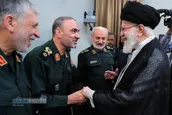 سرداران و دانشمندان شهید در کنار رهبر معظم انقلاب