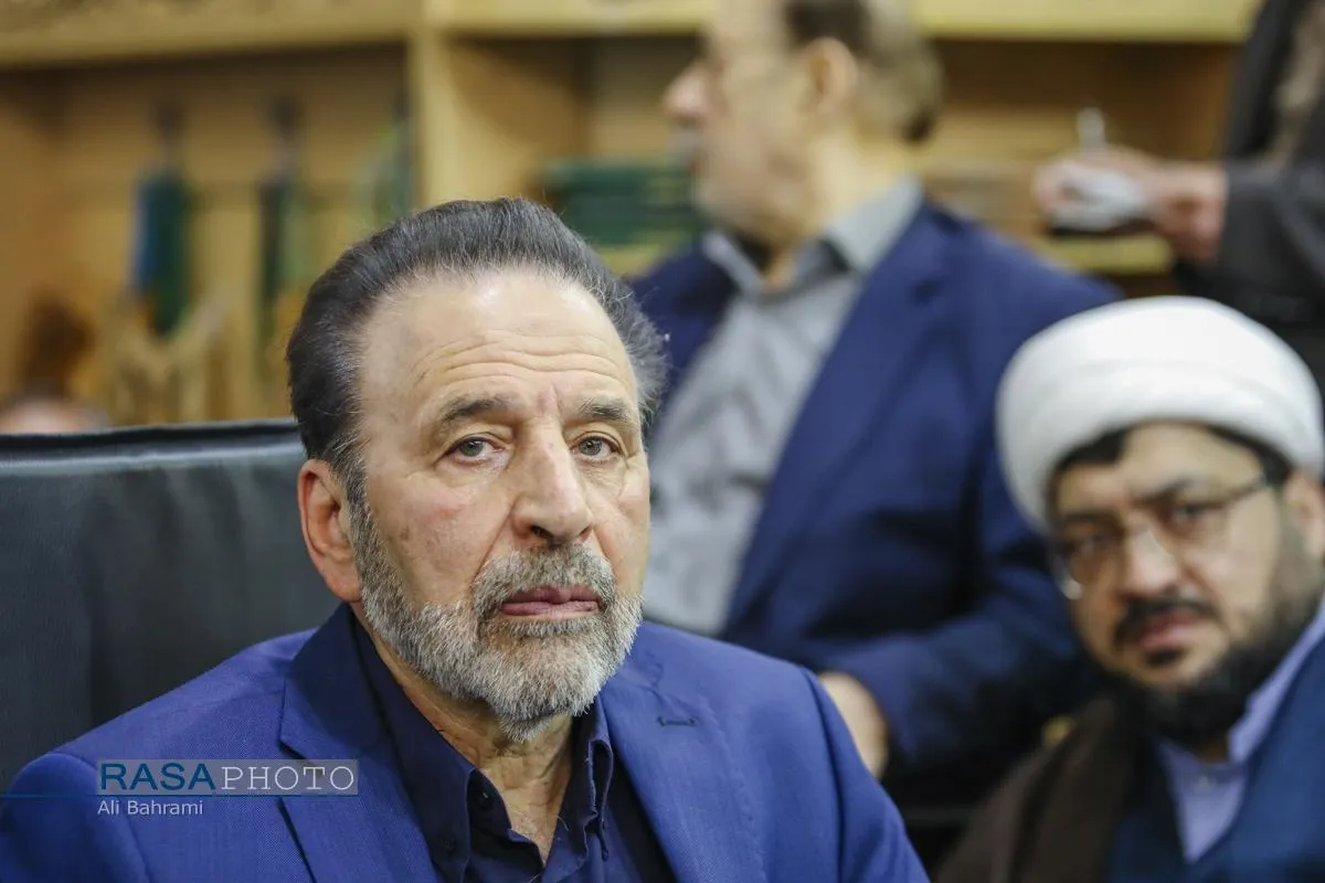 مراسم بزرگداشت چهلم شهیدان لاریجانی