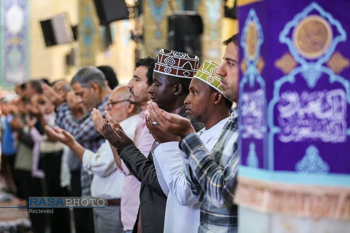 اقامه نماز عید سعید قربان در مسجد مقدس جمکران