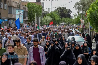 راهپیمایی پرشور جمعه&zwnj;های خشم در قم