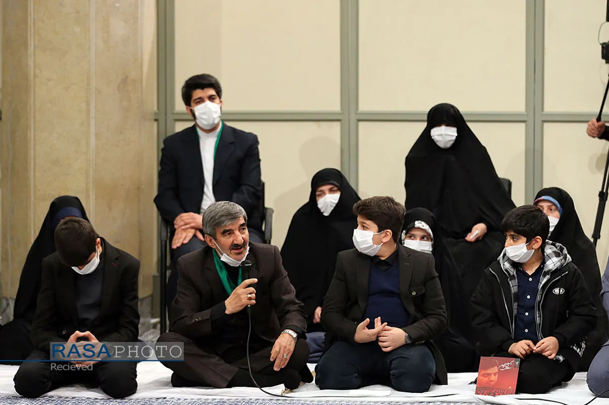 دیدار خانواده شهدای حادثه&zwnj; تروریستی شاهچراغ شیراز با رهبر معظم انقلاب