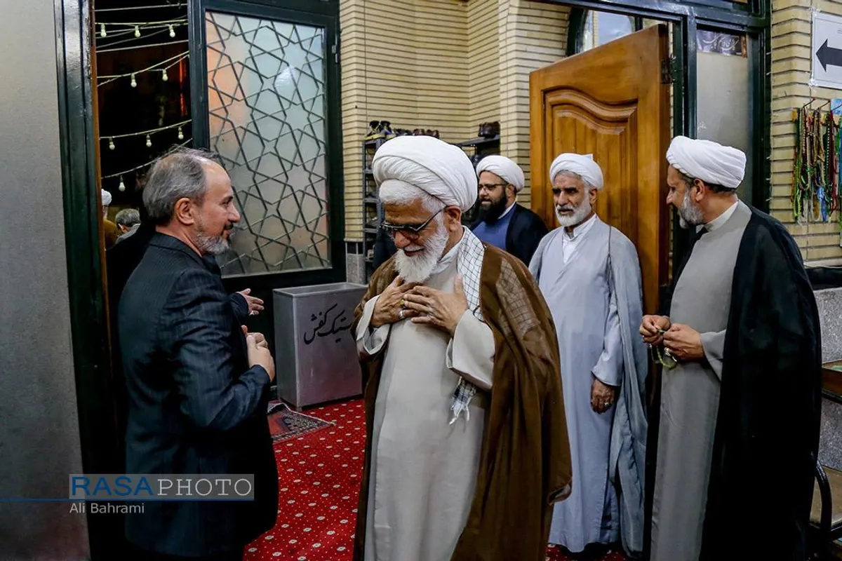 مراسم یادبود مدیر مدرسه علمیه کرمانی&zwnj;ها مرحوم حجت الاسلام جاویدی
