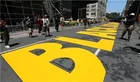 New York City Paints Black Lives Matter Mural in Front of Trump Tower