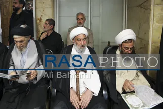 گرامیداشت رهبر شهید انقلاب در بیت حضرت آیت الله نوری همدانی