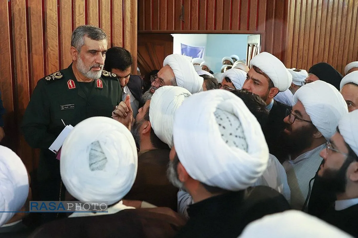 گردهمایی اساتید سطوح عالی و خارج حوزه علمیه قم با حضور سردار حاجی زاده