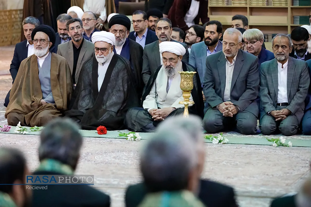 آیین آغاز جشن&zwnj;های دهه کرامت در حرم حضرت معصومه (سلام الله علیها)