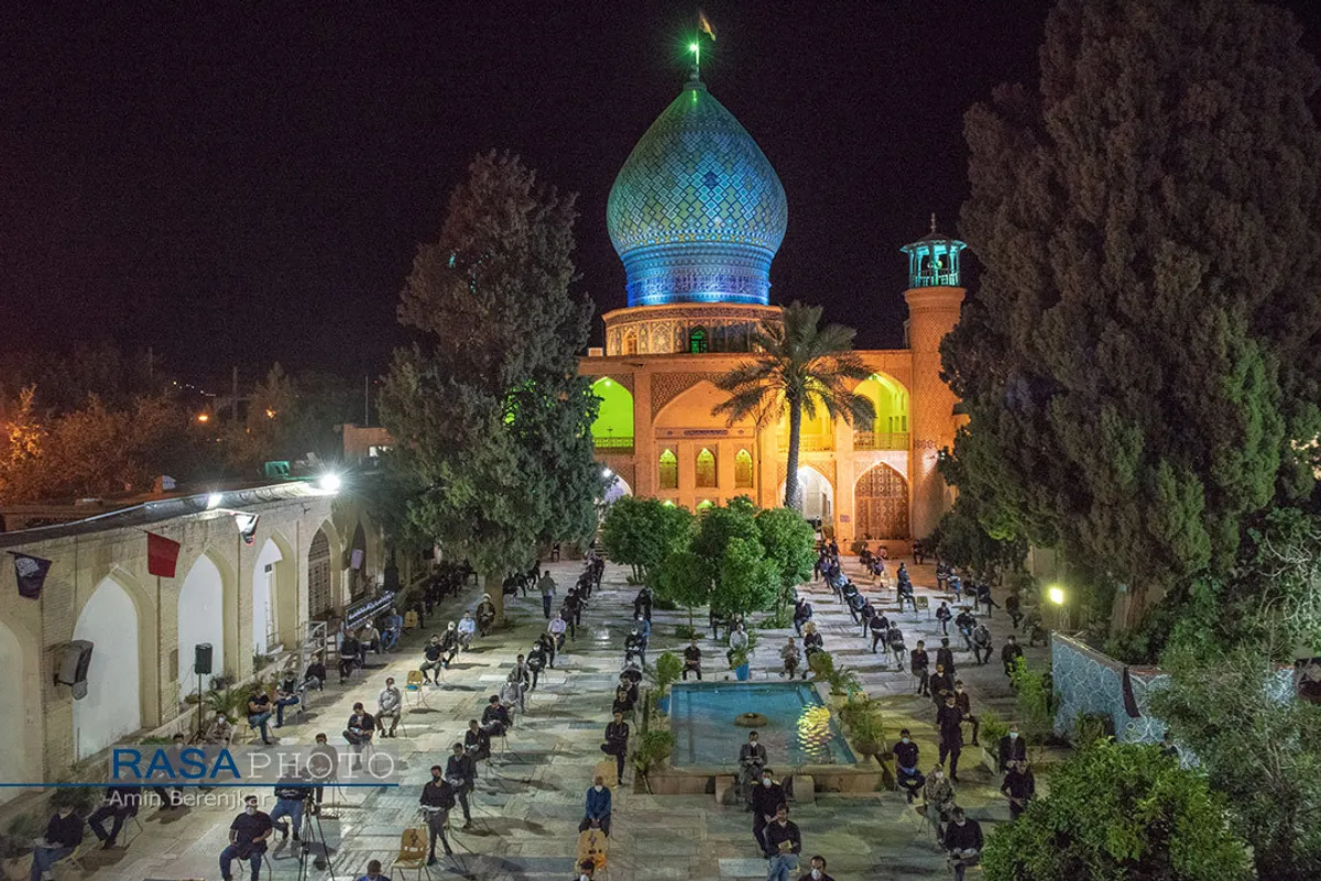 احیای شب بیست و یکم ماه مبارک رمضان در شیراز