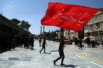 عزاداری روز تاسوعای حسینی در حرم حضرت معصومه (سلام الله علیها)