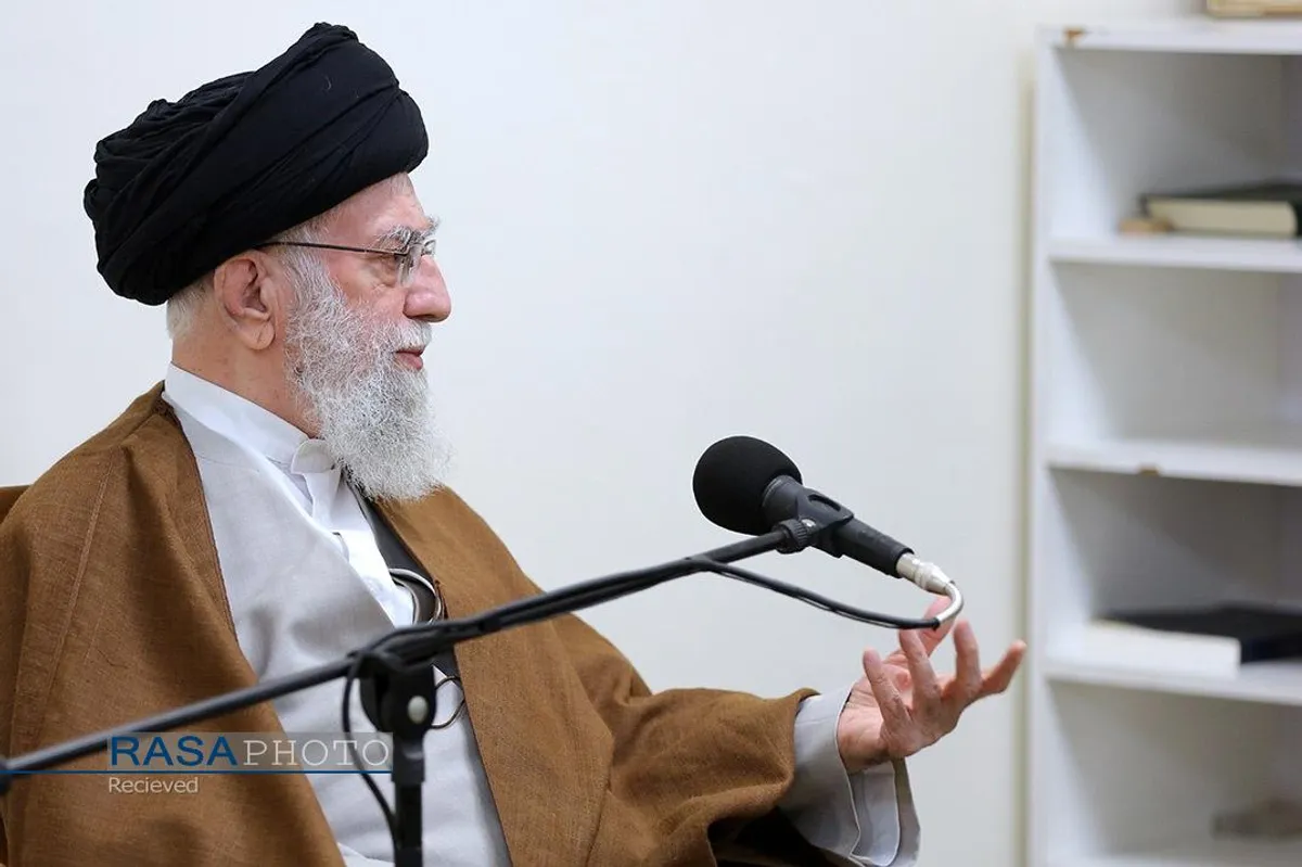 دیدار اعضای هیئت علمی پنجمین کنگره جهانی حضرت امام رضا (علیه&zwnj;السلام) با رهبر انقلاب