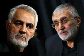 مداحی حاج منصور ارضی در منزل حاج قاسم سلیمانی