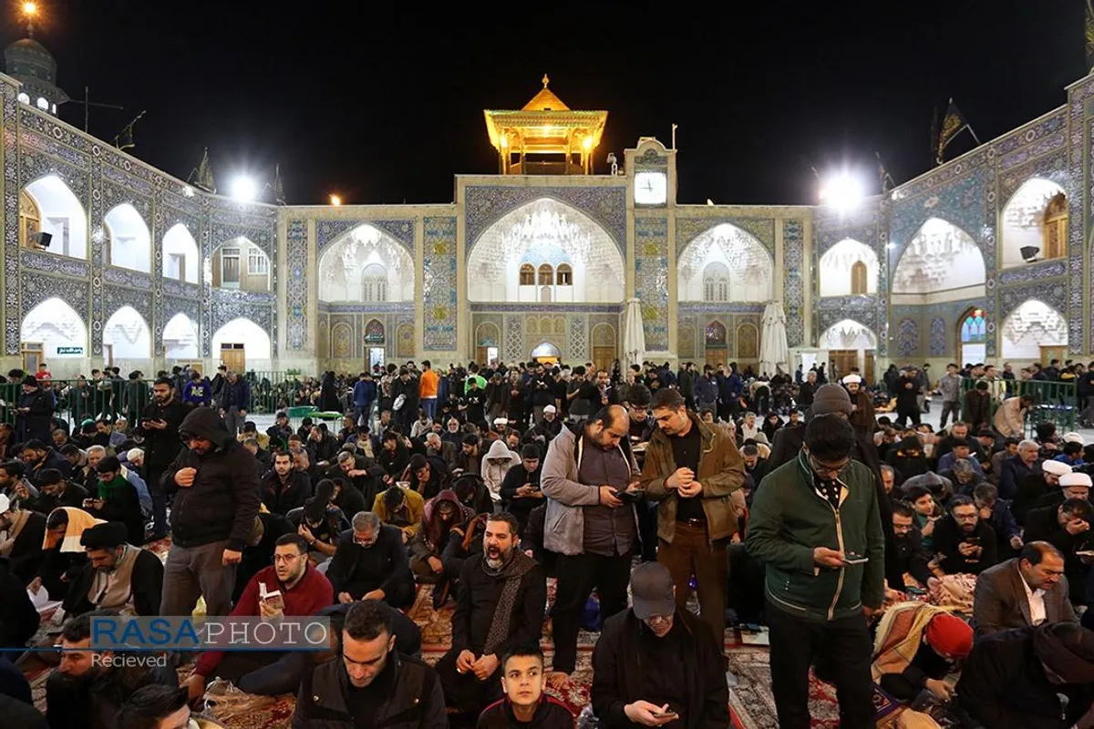 احیا شب ۲۱ ماه مبارک رمضان در حرم حضرت معصومه (سلام&zwnj;الله&zwnj;علیها)