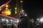 اجتماع هیئات مذهبی قم با شعار &laquo;مسلم دیگر تنها نخواهد ماند&raquo; در حرم مطهر