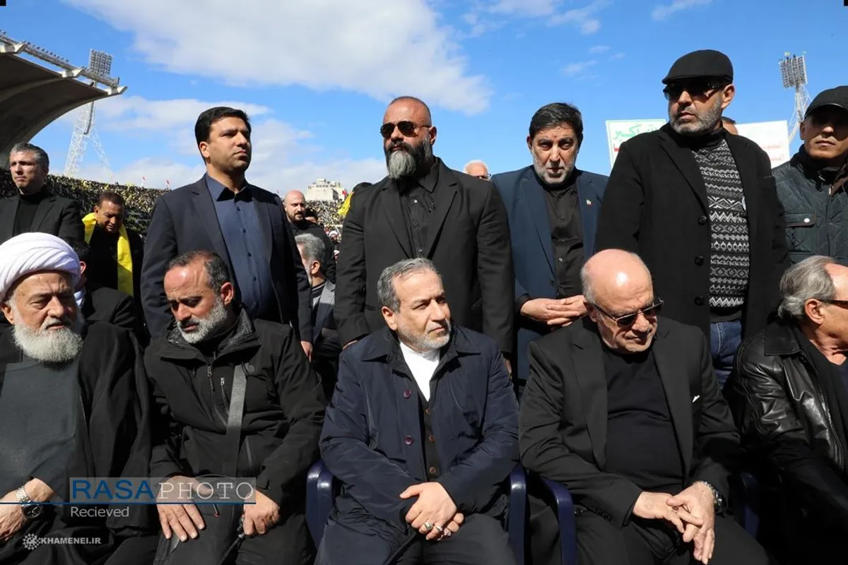 مراسم تشییع مجاهد کبیر شهید سیدحسن نصرالله و شهید سیدهاشم صفی&zwnj;الدین