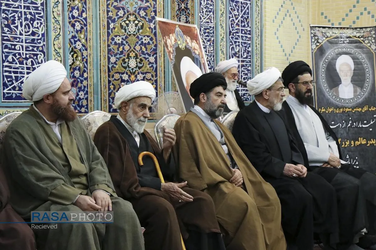 مراسم چهلمین روز درگذشت حجت الاسلام رضا نوری همدانی