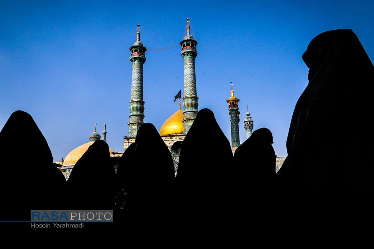 عزاداری روز شهادت حضرت امام علی بن موسی الرضا (ع) در قم