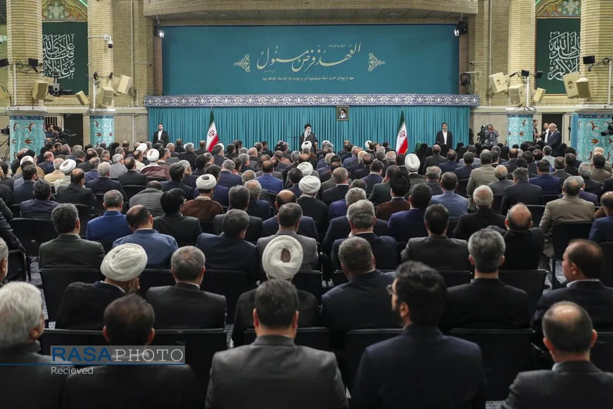 دیدار نمایندگان مجلس شورای اسلامی با رهبر معظم انقلاب