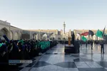عزاداری روز شهادت حضرت صدیقه کبری (سلام&zwnj;الله&zwnj;علیها) در حرم مطهر رضوی