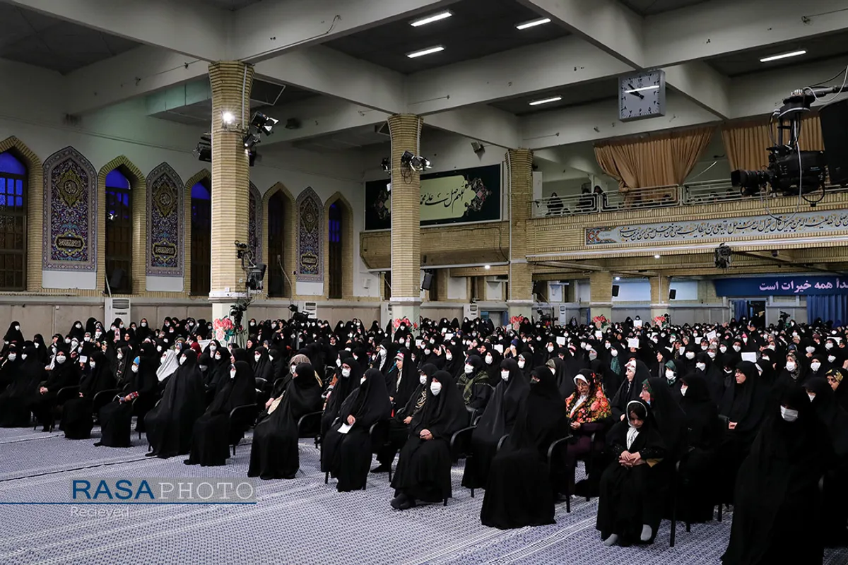 دیدار جمعی از بانوان منتخب کشور با مقام معظم رهبری