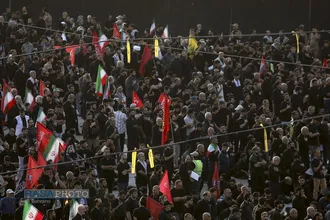 مراسم وداع بار رهبر شهید انقلاب