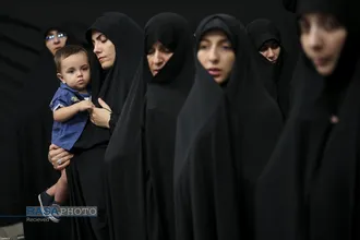 عزاداری هیئتهای دانشجویی به مناسبت اربعین حسینی در حسینیه امام خمینی (ره)
