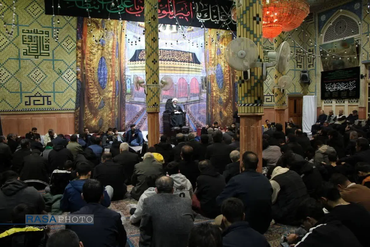 احیاء شب ۲۱ ماه مبارک رمضان با حضور آیت الله فاضل