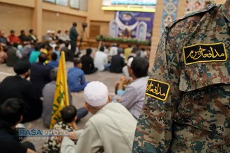 سخنرانی آیت الله حسینی بوشهری در جمع خانواده شهداء مدافع حرم