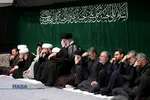 مراسم عزاداری حضرت اباعبدالله الحسین (علیه&zwnj;السلام) در شب تاسوعا با حضور رهبر انقلاب