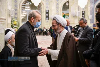 مراسم ختم همسر شهید آیت&zwnj;الله مطهری در قم