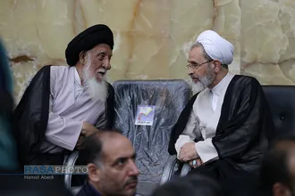 مراسم ختم آیت الله محقق کابلی از سوی رهبر انقلاب