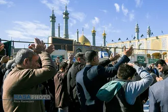 عزاداری روز شهادت حضرت زهرا (سلام&zwnj;الله&zwnj;علیها) در قم