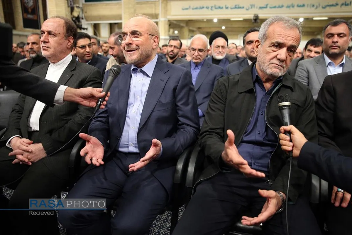 دیدار رئیس و نمایندگان مجلس دوازدهم با رهبر معظم انقلاب